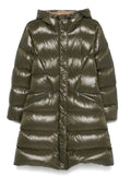 GUBBINO MONCLER DONNA LUNGO VERDE