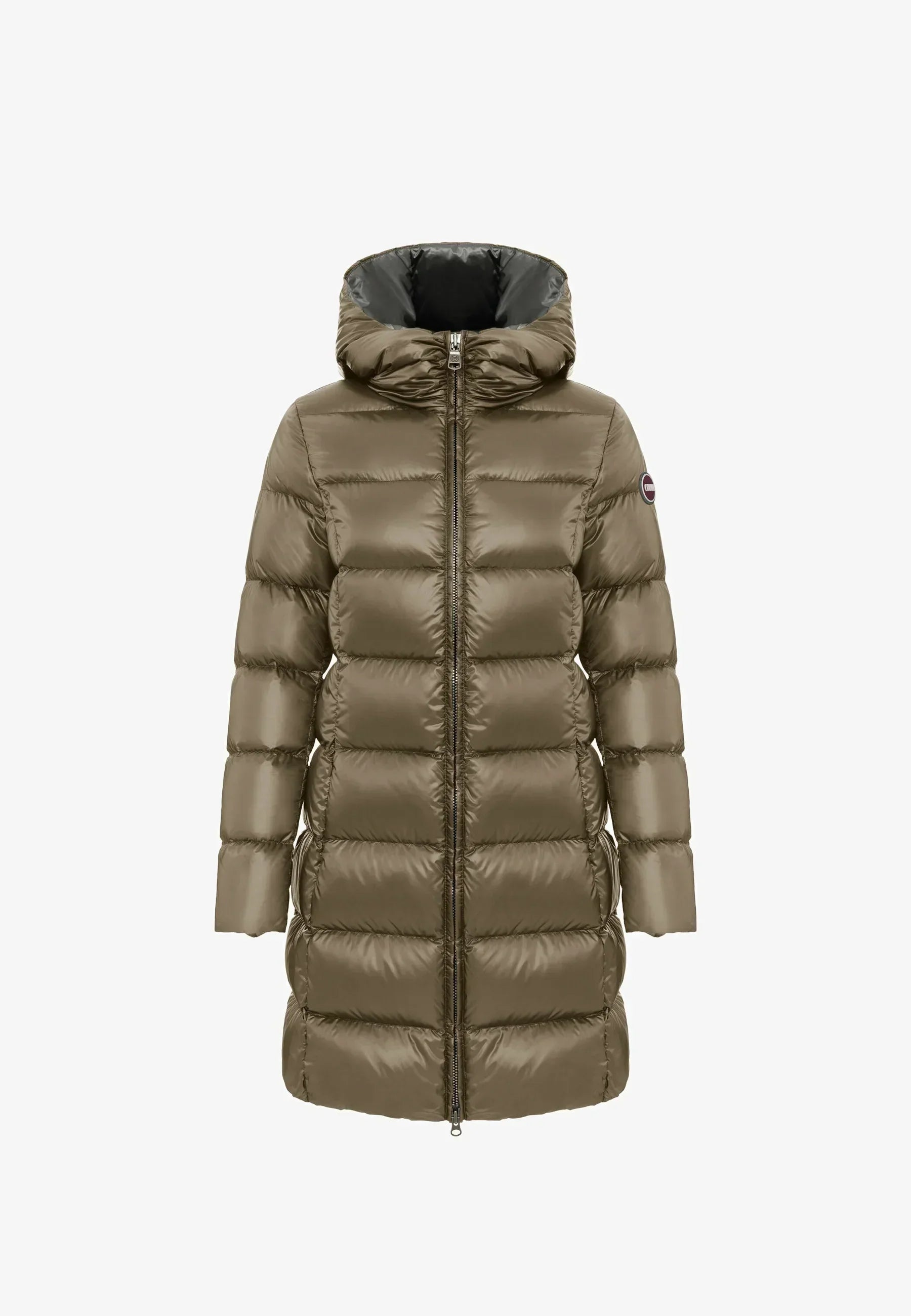 COLMAR DONNA VERDE LUNGO CON CAPPUCCIO