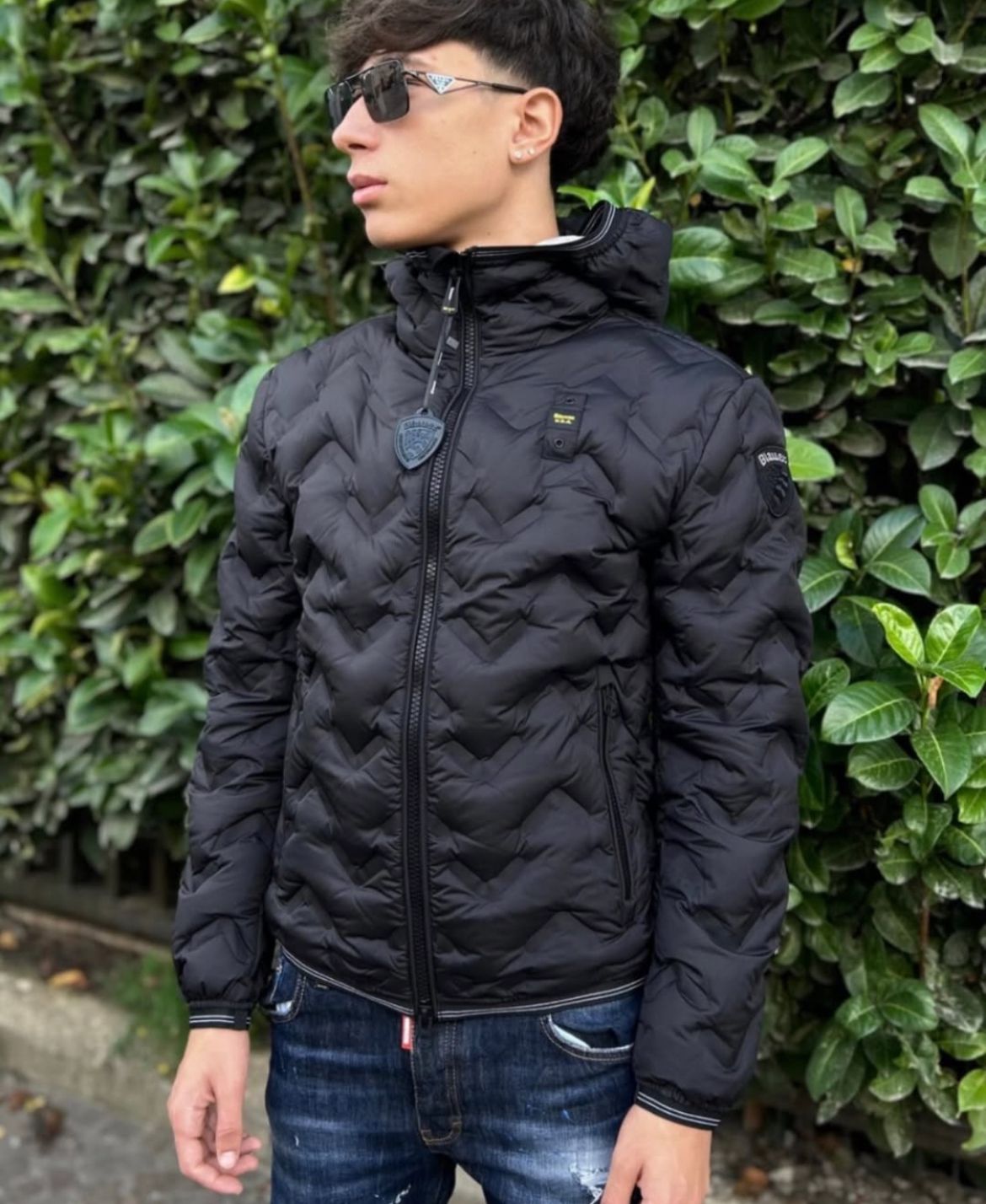 GIUBBOTTO BLAUER UOMO NERO