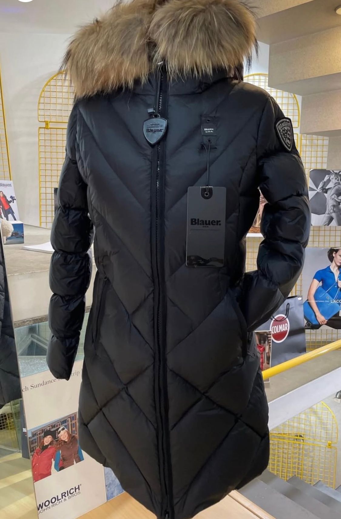 GIUBBINO BLAUER DONNA CON PELLICCIA