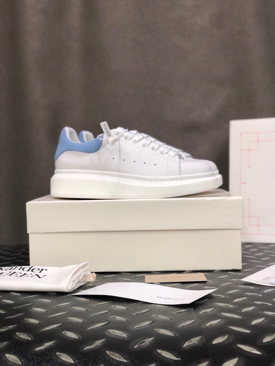 ALEXANDER MCQUEEN BIANCHE E CELESTE